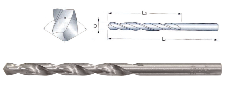 HSS Straight Shank Twist Drill