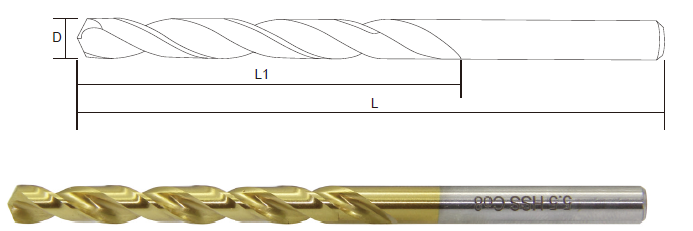 M42 HSS Cobalt Straight Shank Twist Drill