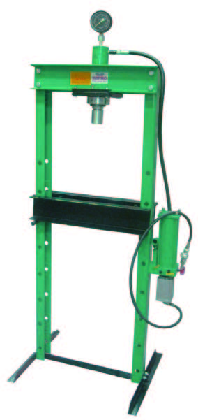 20Ton Pneumatic Shop Press With Gauge