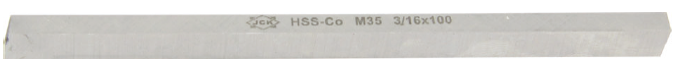 Metric Square Tool Bits(M35)