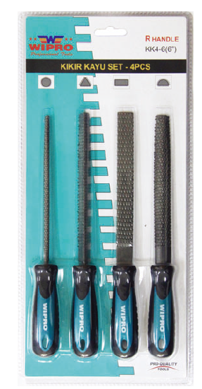 4Pcs Wood Rasp Set