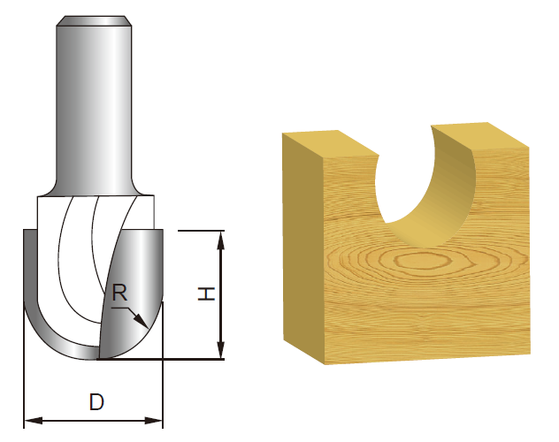 V Groove Bit