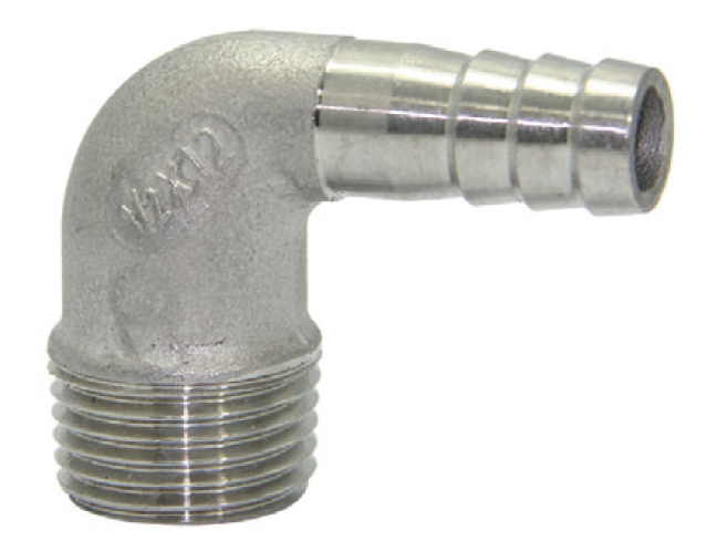 MALE HOSE BARB ELBOW