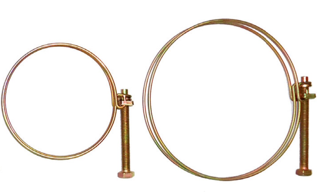 Double Wirses Hose Clamp