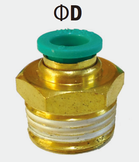 Quick connecting PU Fitting