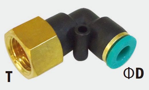 Quick connecting PU Fitting