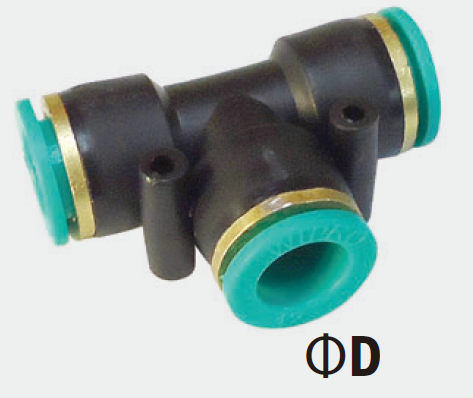 Quick connecting PU Fitting