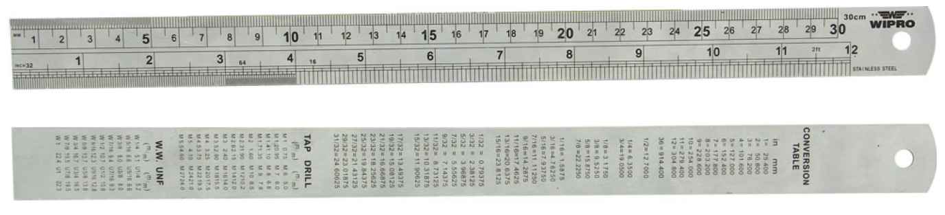 Stainless Steel Straight Edge